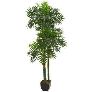 Artificial Palm Trees | 5.5' Triple Areca Palm Artificial Tree Artificial Palm Trees Artificial Palm Trees