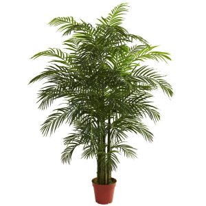 Artificial Palm Trees | 6.5′ Areca Palm UV Resistant (Indoor/Outdoor) Artificial Palm Trees Artificial Palm Trees