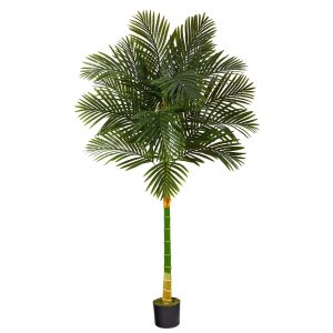 Artificial Palm Trees | 6’ Single Stalk Golden Cane Artificial Palm Tree Artificial Palm Trees Artificial Palm Trees