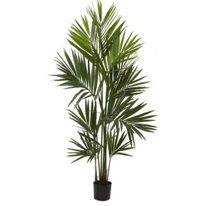 Artificial Palm Trees | 7′ Artificial Kentia Palm Silk Tree Released Artificial Palm Trees Artificial Palm Trees