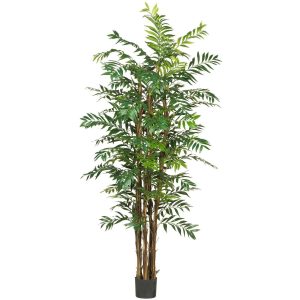 Artificial Palm Trees | 7′ Bamboo Palm Silk Tree Artificial Palm Trees Artificial Palm Trees