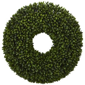 Artificial Wreaths | 24" Boxwood Artificial Wreath Artificial Wreaths Artificial Wreaths