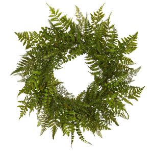 Artificial Wreaths | 24" Mixed Fern Wreath Artificial Wreaths Artificial Wreaths