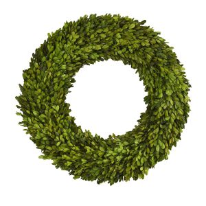 Artificial Wreaths | 24" Preserved Boxwood Wreath Artificial Wreaths Artificial Wreaths