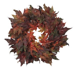 Artificial Wreaths | 30" Maple Leaf Wreath" Artificial Wreaths Artificial Wreaths