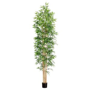 Bamboo Trees | 10' Artificial Bamboo Tree with Real Bamboo Trunks Artificial Trees Bamboo Trees