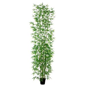 Bamboo Trees | 12' Artificial Green Bamboo Tree Artificial Trees Bamboo Trees