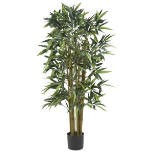 Bamboo Trees | 4′ Biggy Bamboo Silk Tree Artificial Trees Bamboo Trees