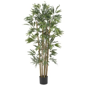 Bamboo Trees | 4′ Multi Bambusa Bamboo Silk Tree Artificial Trees Bamboo Trees