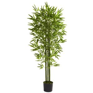 Bamboo Trees | 5' Bamboo Tree UV Resistant (Indoor/Outdoor) Artificial Trees Bamboo Trees