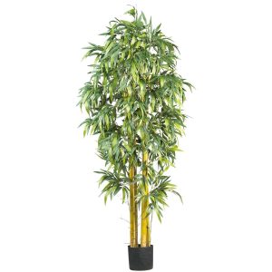 Bamboo Trees | 6′ Biggy Style Bamboo Silk Tree Artificial Trees Bamboo Trees