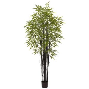 Bamboo Trees | 6′ Black Bamboo Tree UV Resistant (Indoor/Outdoor) Artificial Trees Bamboo Trees