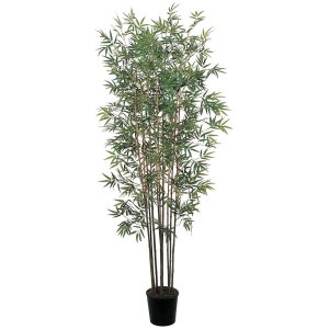 Bamboo Trees | 6′ Mini Bamboo Silk Tree Artificial Trees Bamboo Trees