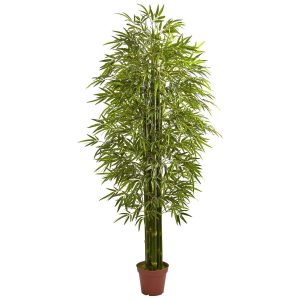 Bamboo Trees | 7' Bamboo Tree UV Resistant (Indoor/Outdoor) Artificial Trees Bamboo Trees