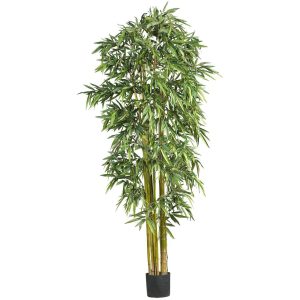 Bamboo Trees | 7′ Biggy Style Bamboo Silk Tree Artificial Trees Bamboo Trees