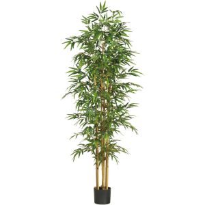 Bamboo Trees | 75" Bamboo Silk Tree" Artificial Trees Bamboo Trees