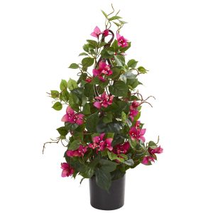 Bougainvilleas | 24" Bougainvillea Artificial Climbing Plant Artificial Flowers Bougainvilleas