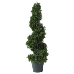 Cedar Trees | 2' Cedar Spiral Silk Tree (In-door/Out-door) Artificial Trees Cedar Trees