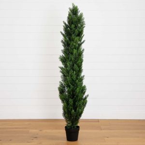 Cedar Trees | 6' Mini Cedar Pine Tree (Indoor/Outdoor) Artificial Trees Cedar Trees