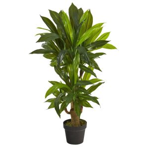 Dracaena Trees | 3' Corn Stalk Dracaena Artificial Plant (Real Touch) Artificial Plants Dracaena Trees