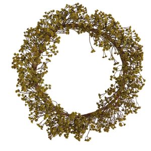 Fall Wreaths & Garlands | 20" Autumn Gypsophila Artificial Wreath Fall Wreaths & Garlands Fall Wreaths & Garlands