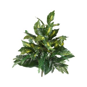 Ferns | 25" Mixed Greens Artificial Plant (Set of 2) Artificial Plants Ferns