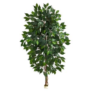 Ficus Trees | 4' Single Ficus Artificial Tree (No Pot) Artificial Trees Ficus Trees