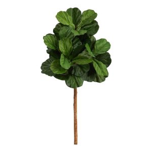 Fiddle Leaf Fig Trees | 3.5' Fiddle Leaf Artificial Tree (No Pot) Artificial Trees Fiddle Leaf Fig Trees