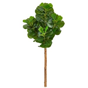 Fiddle Leaf Fig Trees | 5.5' Artificial Fiddle Leaf Tree (No Pot) Artificial Trees Fiddle Leaf Fig Trees