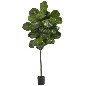 Fiddle Leaf Fig Trees | 5.5' Fiddle Leaf Artificial Tree Artificial Trees Fiddle Leaf Fig Trees