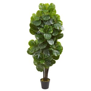 Fiddle Leaf Fig Trees | 5' Artificial Fiddle Leaf Fig Tree Artificial Trees Fiddle Leaf Fig Trees