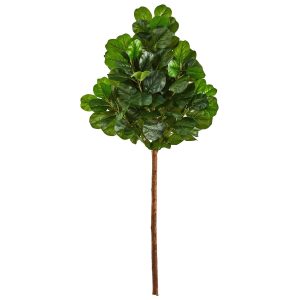 Fiddle Leaf Fig Trees | 6.5' Artificial Fiddle Leaf Tree (No Pot) Artificial Trees Fiddle Leaf Fig Trees