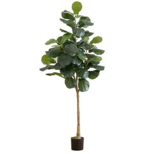 Fiddle Leaf Fig Trees | 6' Artificial Fiddle Leaf Tree Artificial Trees Fiddle Leaf Fig Trees