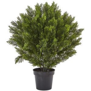 Floor Plants | 3' Cedar Bush (Indoor/Outdoor) Artificial Plants Cedar Trees