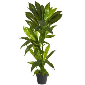 Floor Plants | 3' Dracaena Artificial Plant (Real Touch) Artificial Plants Dracaena Trees