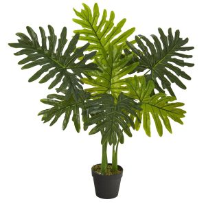 Floor Plants | 3' Philodendron Artificial Plant (Real Touch) Artificial Plants Floor Plants