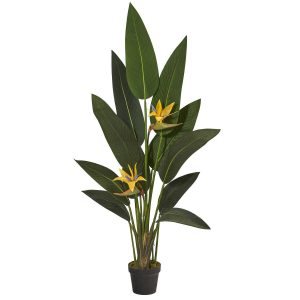 Floor Plants | 4.5' Bird of Paradise Artificial Plant (Real Touch) Artificial Plants Floor Plants