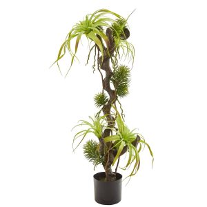 Floor Plants | 41" Air Plant and Succulent Jungle Artificial Plant Artificial Plants Floor Plants