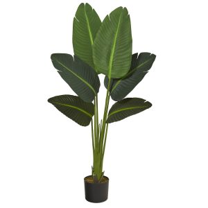 Floor Plants | 45" Traveler's Palm Artificial Plant (Real Touch) Artificial Plants Floor Plants