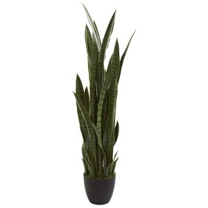 Floor Plants | 46" Sansevieria Artificial Plant Artificial Plants Floor Plants