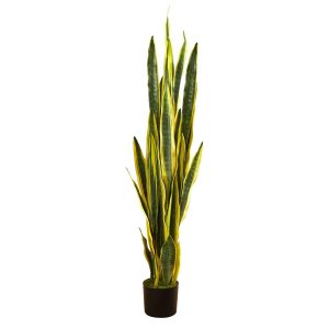 Floor Plants | 58" Sansevieria Artificial Plant Artificial Plants Floor Plants