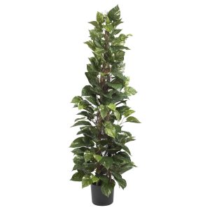 Floor Plants | 63" Pothos Climbing Silk Plant" Artificial Plants Floor Plants