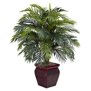 Floor Plants | Areca Decorative Planter Silk Plant Artificial Palm Trees Artificial Palm Trees