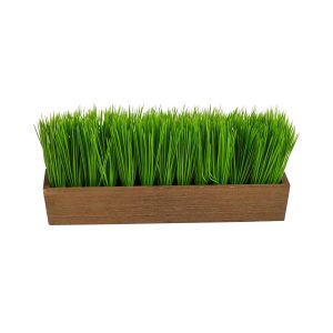 Grass | 12" Grass Artificial Plant in Decorative Planter Artificial Plants Desk Plants