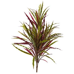 Grass | 28" Fall Vanilla Grass Artificial Plant (Set of 3) Artificial Plants Bushes