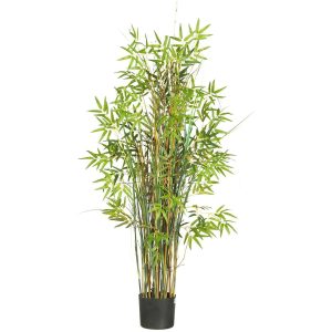 Grass | 5' Bamboo Grass Silk Plant Artificial Plants Floor Plants