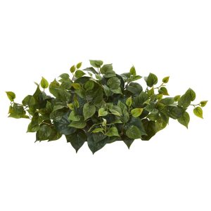 Ledge Plants | 31" Philodendron Artificial Ledge Plant Artificial Plants Desk Plants