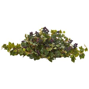 Ledge Plants | 33" Grape Leaf Artificial Ledge Plant Artificial Plants Desk Plants