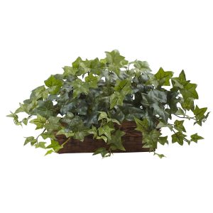 Ledge Plants | Puff Ivy Ledge Basket Artificial Plants Ledge Plants