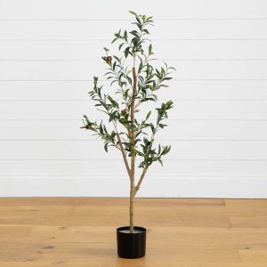 Olive Tree Collection | 3.5' Artificial Olive Tree Artificial Trees Olive Tree Collection